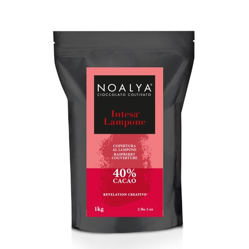 [himbeerkuvertuere-lampone-noalya] Himbeerkuvertüre „Intesa Lampone“ von Noalya